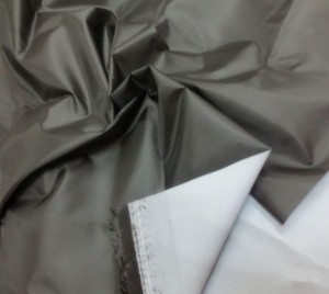 Polyester 210D Oxford fabric milky coating