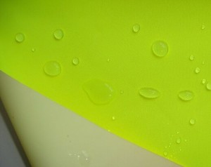 Polyester 300D Oxford Gewebe milchige Beschichtung
