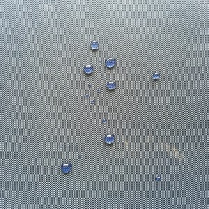 Tessuto in poliestere 500D Oxford rivestimento impermeabile PU ignifugo per tenda